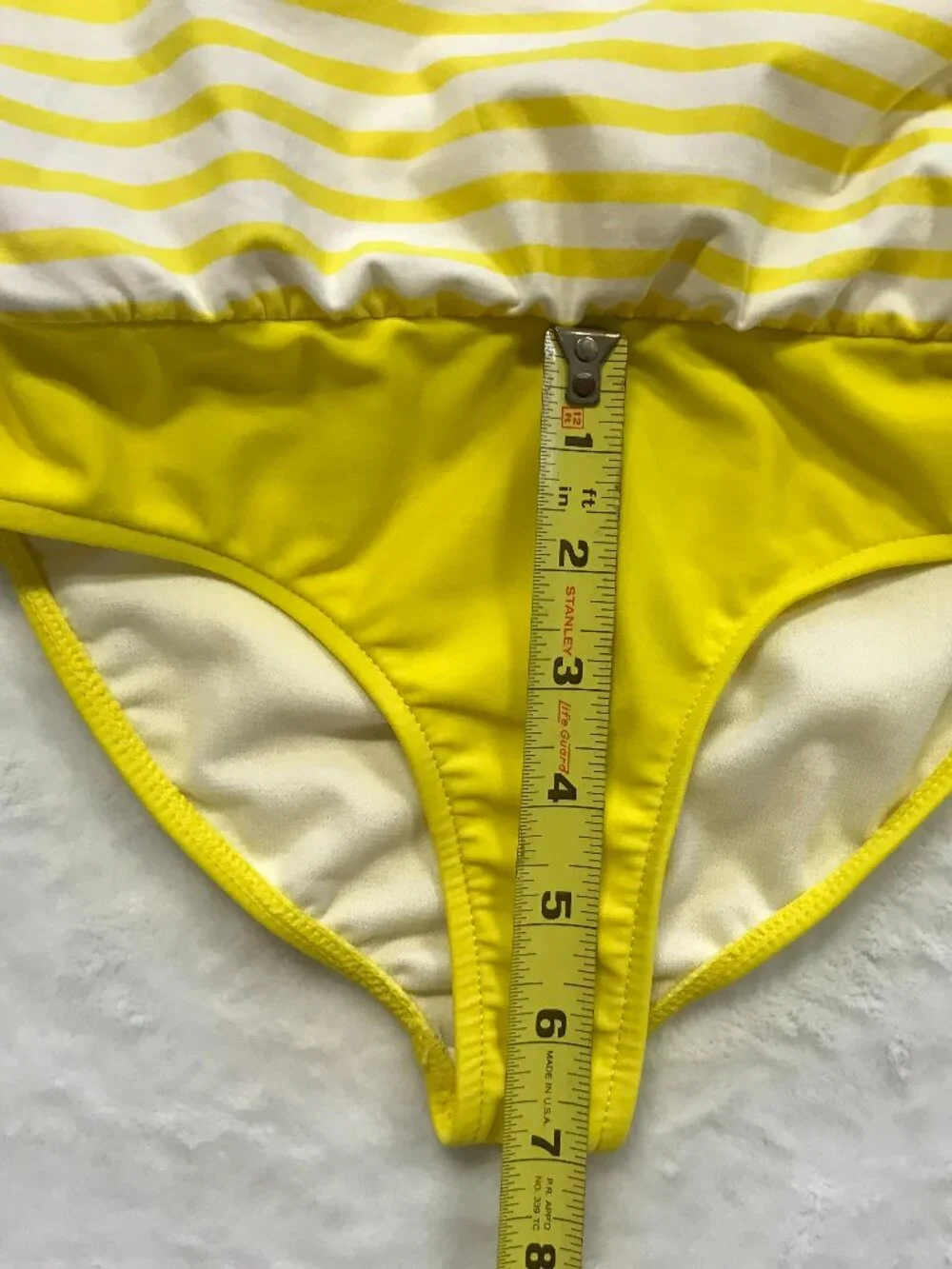 Ralph Lauren Toddler Bikini Swim Set Pink Yellow Skirted Bottom 2T 3T